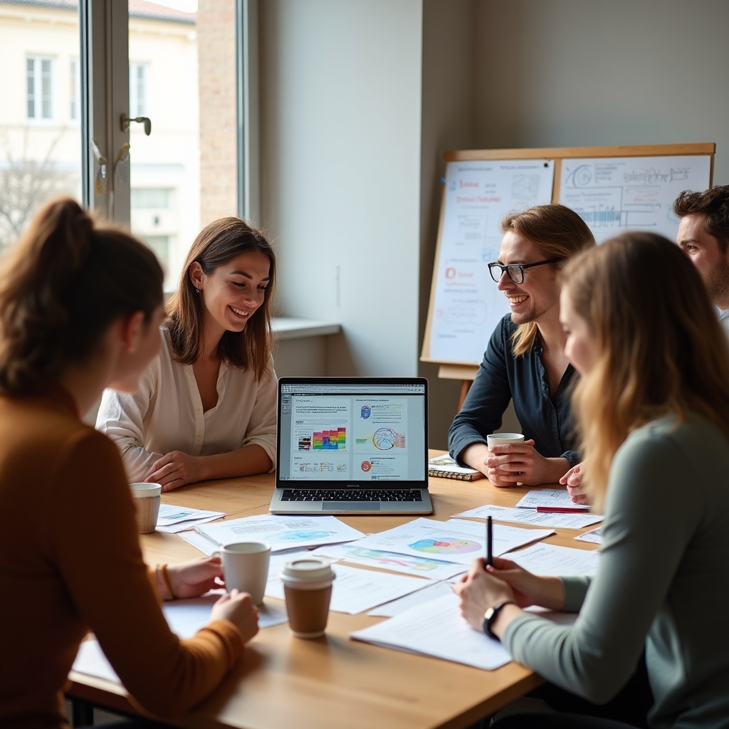 Članovi udruge VisionPath na zajedničkom planiranju